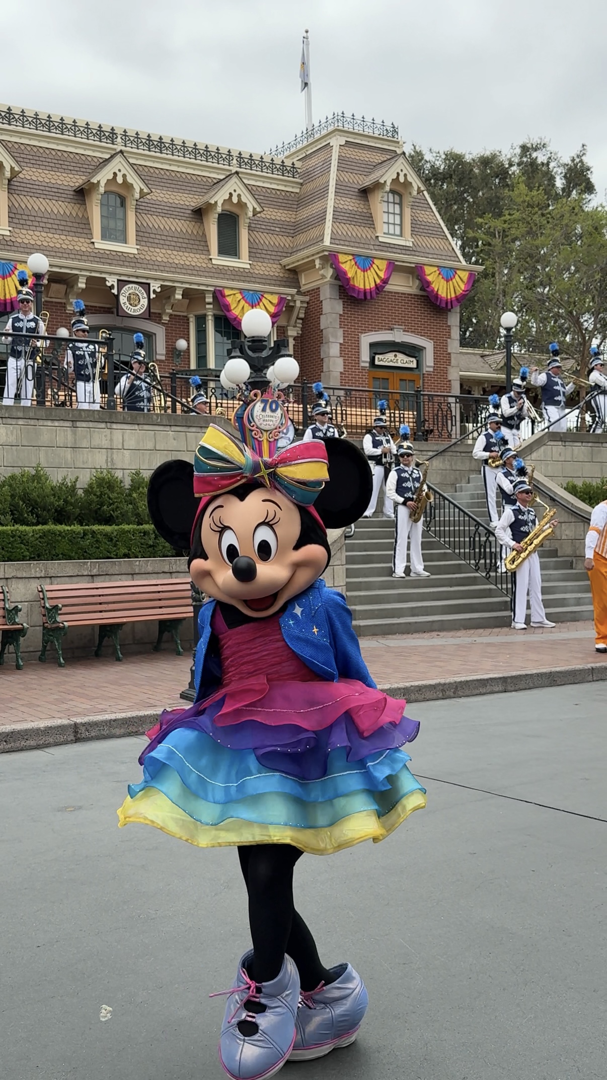 カルフォルニアディズニーランド 70周年 スパンコールハット ミッキー カリフォルニア ディズニーランド・リゾート70周年 ミッキー